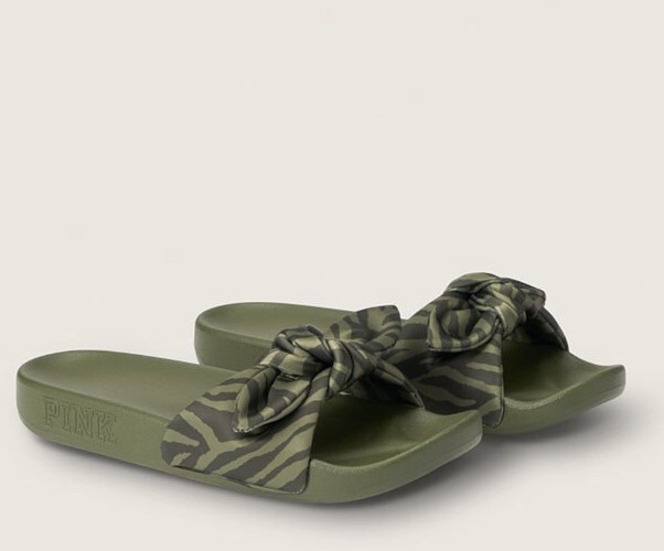 Victoria's Secret PINK Slides Sandals Size: Medium