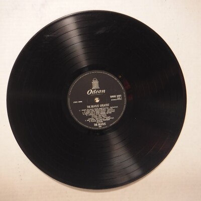 THE BEATLES GREATEST / 12 INCH 33 RPM LP / ODEON OMHS-3001 / DISC ONLY ...
