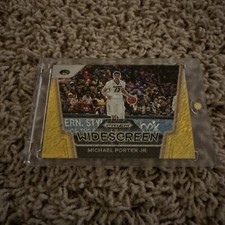 2021/22 Panini Prizm Draft Picks Widescreen MICHAEL PORTER JR Gold Prizm 6/10 RC