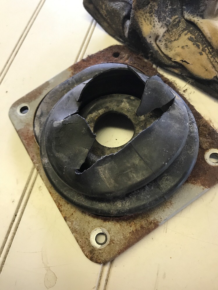 Toyota Celica 1977 20R 2.2L 4cyl 5 Speed Manual Shifter Boot Trim Plate