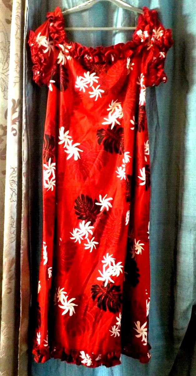 Floral top mumu dress