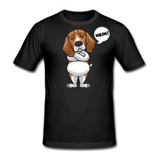 Sturer Beagle Hund Hunde T-Shirt lustig Jagdhund Geschenk