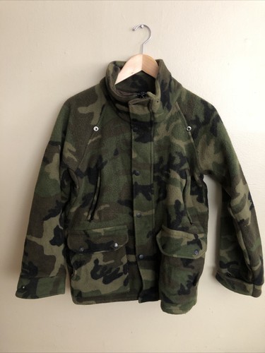 Vtg columbia Wool Camo jacket men Rare 