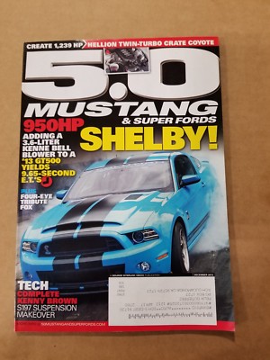 5.0 Mustang & Super Fords Magazine Back Issue December 2012