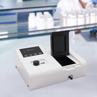 350-1020nm Wavelength Visible Spectrophotometer Lab Digital Equipment Photometer