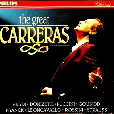 The Great Carreras - Verdi, Donizetti, Puccini, Gounod -  CD, VG