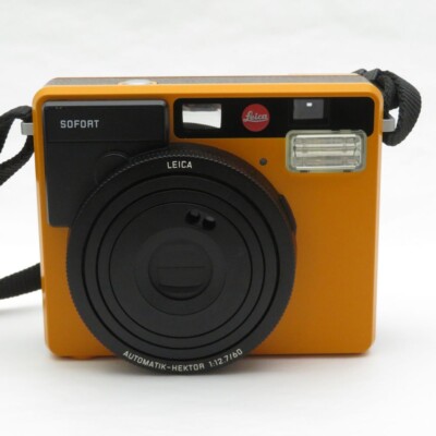Leica Sofort Camera Instax Polaroid Instant Print Camera Orange