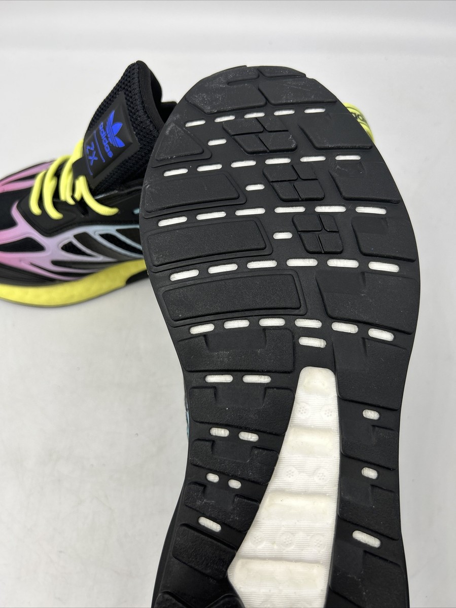 Adidas ZX 2K Boost 2.0 Men's Running Shoes GY8283 Blk/Blue/Yellow