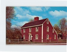 Postcard Birthplace of John Adams Franklin Street Quincy Massachusetts USA