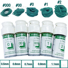 Dental Plain Thread Gingival Retraction Cords Hard Knitted Cotton Gum Line