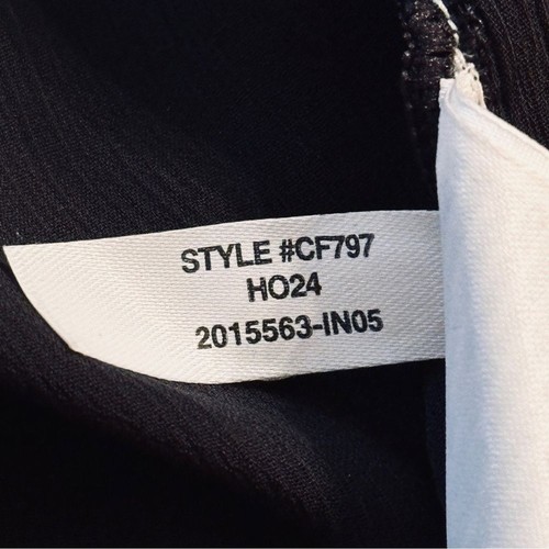 J. Crew Pleated Ballet Dress In Stretch Cotton Blend Black Size XL - Picture 10 of 10