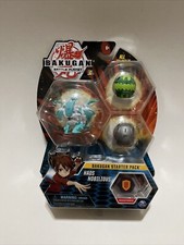 Pack de 3 figurines Haos Nobilious Battle Brawlers neuves Bakugan Starter Pack
