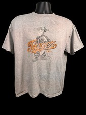 Vintage Disney Store Tigger Gray T-Shirt Size Medium