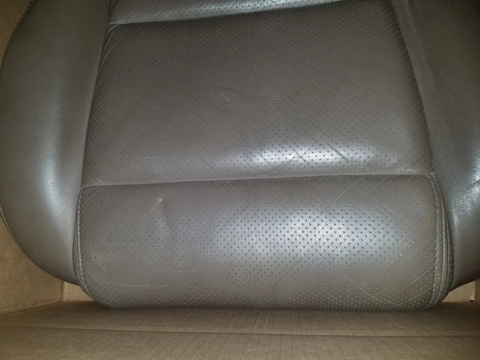 Cojín de cuero marrón inferior izquierdo Acura MDX 2001 2002 2003 01 02 03 Foto 4 de 4