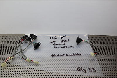 Switchcraft EAC 309 6A 250V Male Receptacles New Old Stock (Lot of 5)