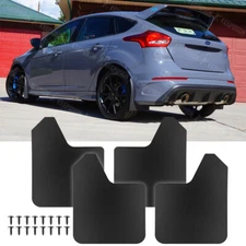 4Pcs Wide Rally Mud Flaps Splash Guard Mudguard For Ford Focus RS ST SE 11-18