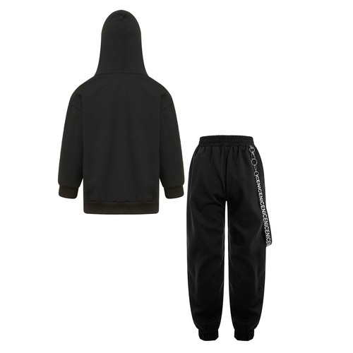 Girls Set Hoodie Tracksuit Hooded Outfits 2 Piece Clothes Tops Pants Casual - Picture 47 of 60