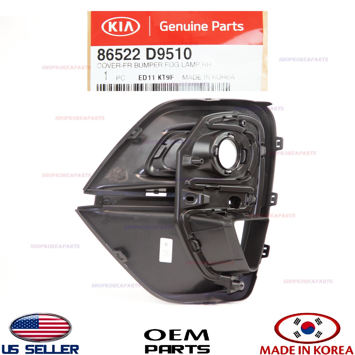 Genuine Front Bumper Fog Lamp Cap Cover RIGHT Passenger Side OEM