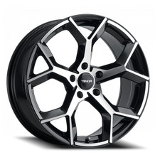 VENOM37 17X8 5X114.3 +35 73.1 Gloss Black Machined Face