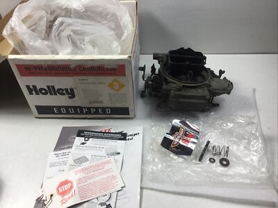 Holley 4160 600CFM ユニバーサルキャブレター Holley 600cfm Chromate Model 4160 Universal Carburetor