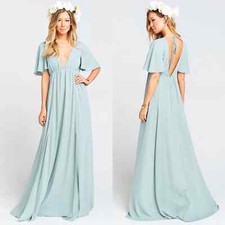 Show Me Your Mumu Faye Dress Green Bouquet NEW US Size XL