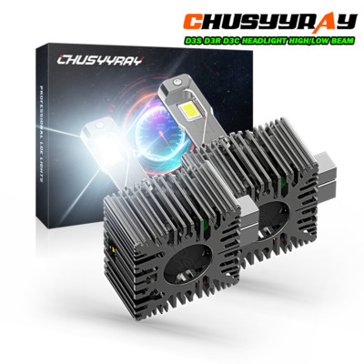 For Dodge Challenger 15-2021 - 2X D3S HID Xenon Headlight Bulbs High/Low Beam