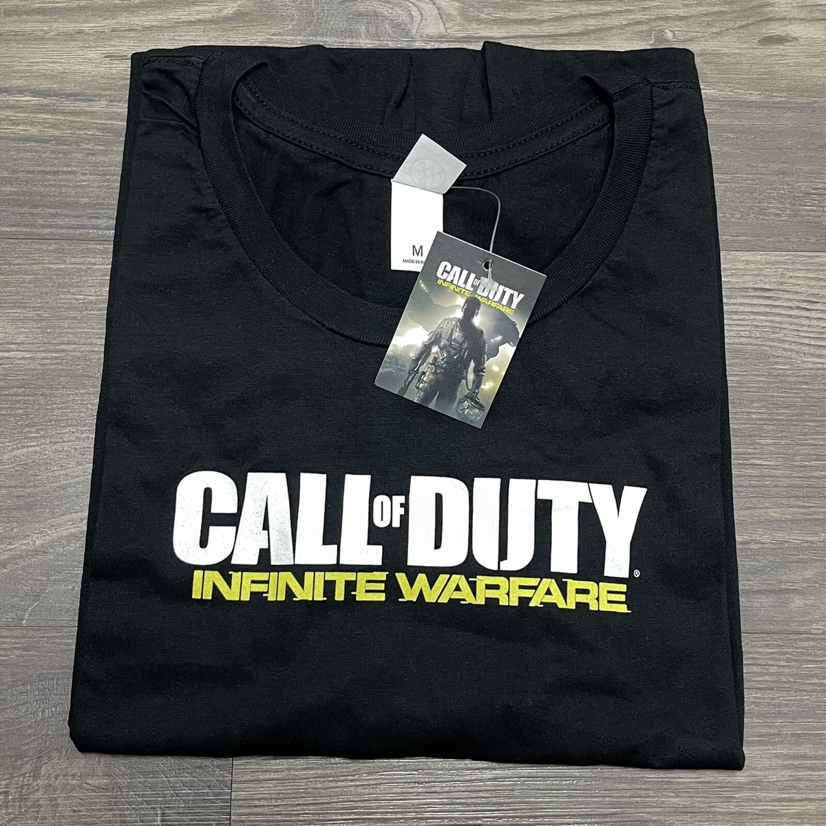 Official Call of Duty: Infinite Warfare Black T SHIRT Size M