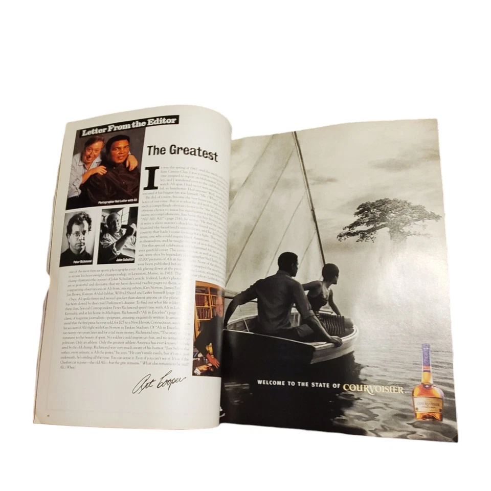 April 1998 GQ MAGAZINE - MUHAMMAD ALI: ATHLETE OF THE CENTURY Collectors Issue - Image 4 of 4