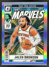 2024-25 Panini Donruss Optic Jalen Brunson Net Marvels Holo #22 Knicks