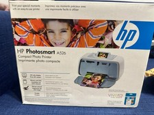 HP Photosmart A526 Photo Inkjet Printer Compact Photo Printer - New Sealed
