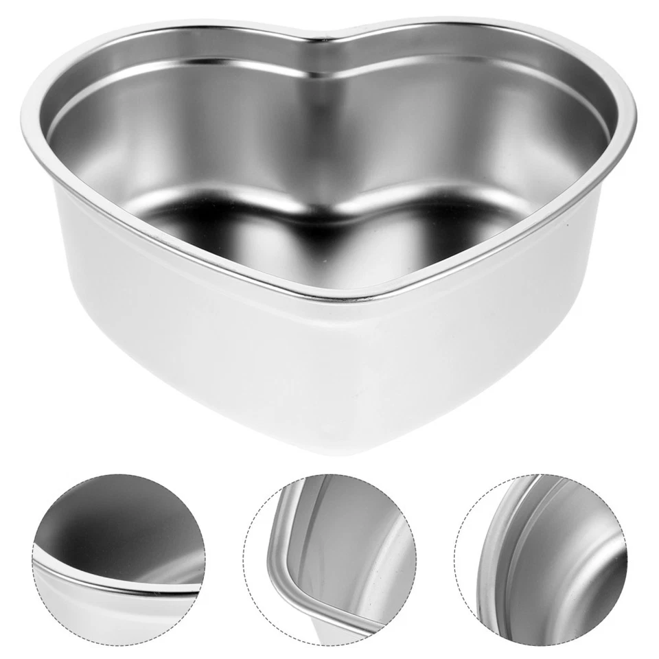  Love Snackteller Dippschalen Aus Edelstahl Herzförmige Servierschale