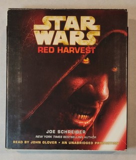 2010 Star Wars Red Harvest Joe Schreiber 7 Disc Compact Audiobook CD Set Rare
