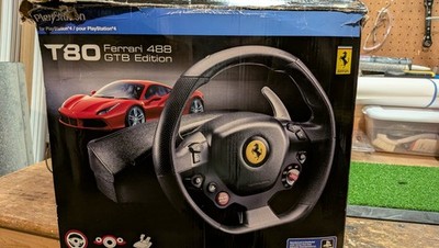 Thrustmaster T80 Ferrari 488 GTB Edition Racing Wheel
