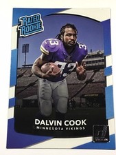 2017 Panini Donruss - Rated Rookie - Dalvin Cook - #343 - Minnesota Vikings