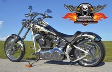 2005 Harley-Davidson THUNDER MOUNTAIN BLACKHAWK 240 SOFTAIL CHOPPER $5K EXTRAS 
