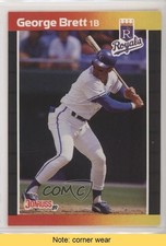 1989 Donruss George Brett (*Denotes on Back) #204 HOF READ 0b3