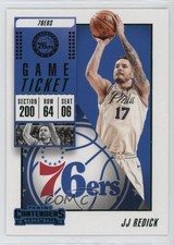 2018-19 Panini Contenders Game Ticket Blue /49 JJ Redick #35 05v0