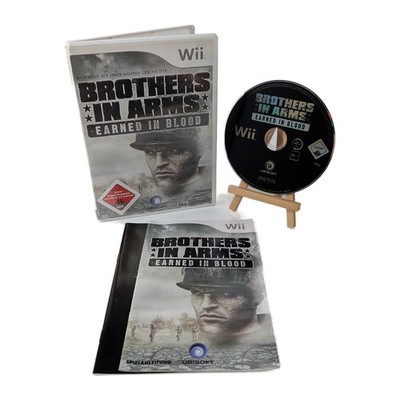 Brothers in Arms: Earned in Blood Nintendo Wii Spiel guter Zustand OVP Anleitung