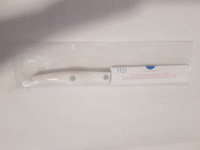 New CUTCO 1721 Serrated Trimmer Knife White Pearl Handle NEW SEALED Made in USA