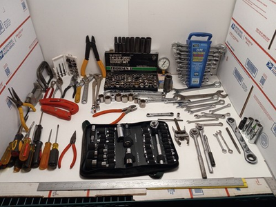 #ad Massive Mechanic Tool Lot Snap on MAC Craftsman Ratchets Sockets Wrenches 246 Pc $219.92