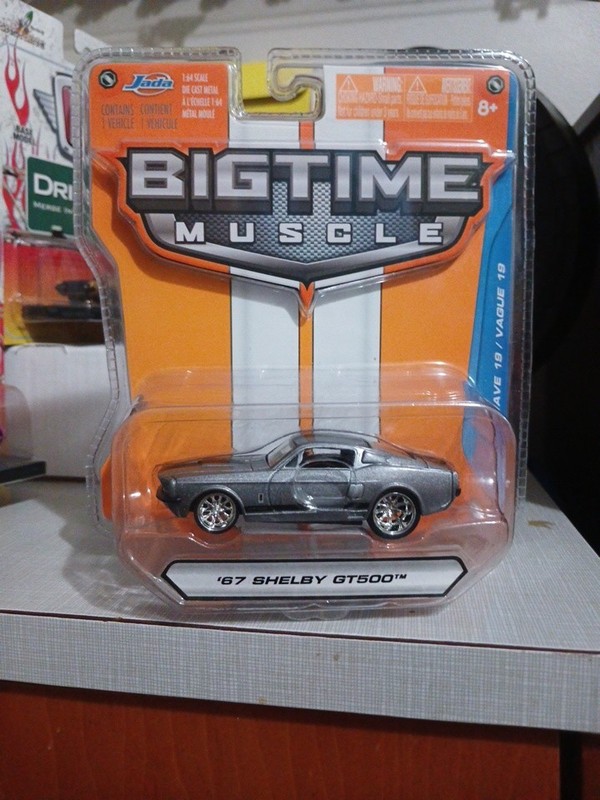 Jada Toys Big Time Muscle - '69 Shelby GT-500 - 1/64 Diecast Car [Sealed!]