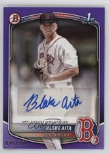 2025 Bowman Paper Prospect Retail Purple 5/250 Blake Aita #BPA-BA Auto 0r0s