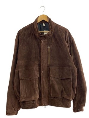 Ccu/Leather Jacket Blouson/2/Sheep Leather/Brw/Sh-45-C-Suede-5 3525