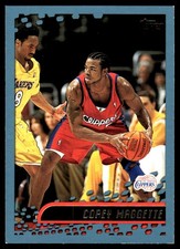 Corey Maggette 2001-02 Topps #136 Clippers NBA READ FREE SHIPPING AutographDen
