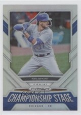 2021 Panini Prizm Championship Stage Silver Prizm Kris Bryant #CS9 8yu
