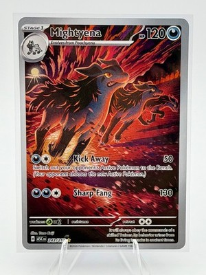 Mightyena 243/217 Mega Evolution: Ascended Heroes Illustration Rare Near Mint
