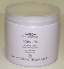 Aveda Stress-Fix Soaking Salts 16 Oz 454 mL Full Size Bath Food Soak Lavender