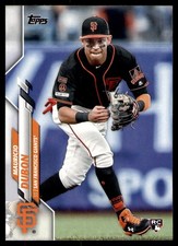 2020 Topps #178 Mauricio Dubon Rookie San Francisco Giants RC Card. rookie card picture