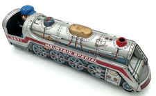 Vintage Modern Toy Mountain Special 3671 Tin Locomotive Train 15" Japan
