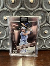 2026 Topps Chrome Black Jac Caglianone Rose Gold Refractor RC Auto 9/10 #CBA-CAG